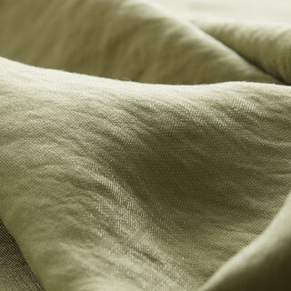 Mélange viscose Reflet brillant – kaki clair, 