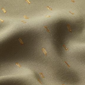 Tissu en viscose gouttes scintillantes – olive clair, 