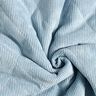 Tissu matelassé Velours côtelé à losanges avec envers fourrure – bleu clair,  thumbnail number 4