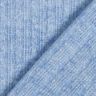 Tissu en maille mélangé Motif torsadé – jean bleu clair,  thumbnail number 4