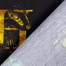 Jersey coton Tissu sous licence Harry Potter, initiales et animaux héraldiques | Warner Bros. – noir,  thumbnail number 4