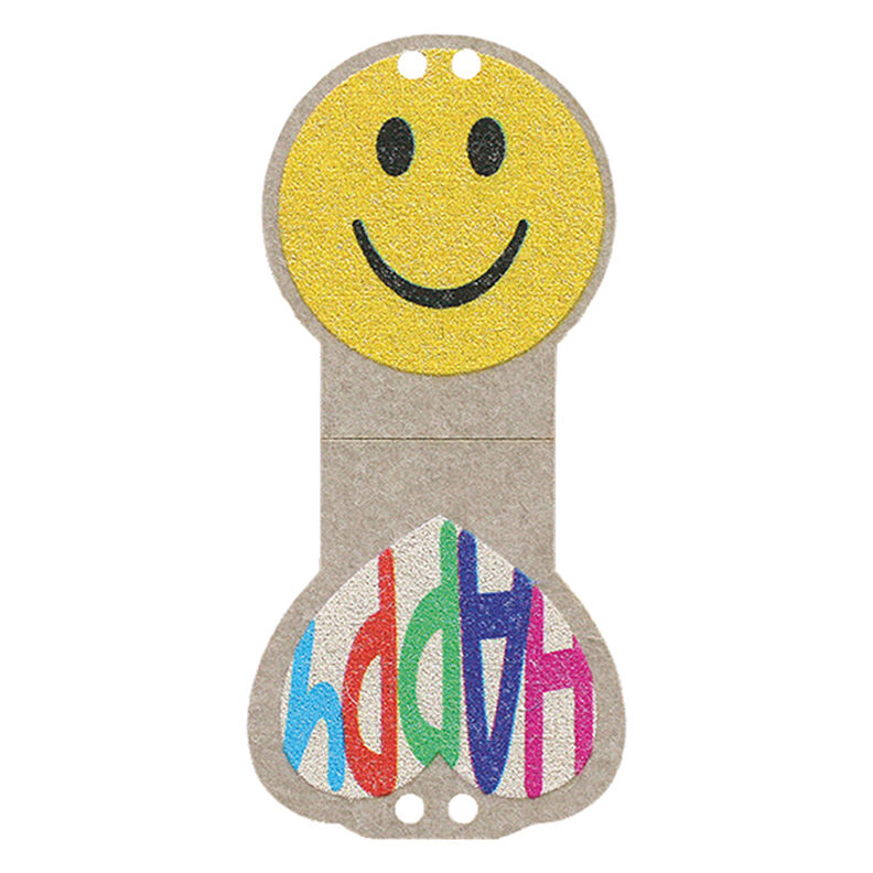 Pièce décorative Smiley, 23 mm | Prym – jaune,  image number 1
