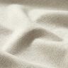 Tissu déco semi-panama nervuré en coton recyclé – gris brume,  thumbnail number 2