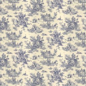 Tissu de décoration Pastorale 280 cm – bleu, 