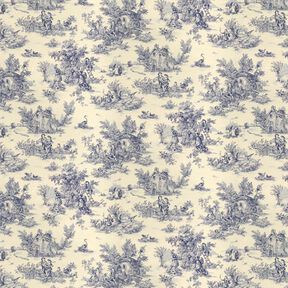 Tissu de décoration Pastorale 280 cm – bleu, 