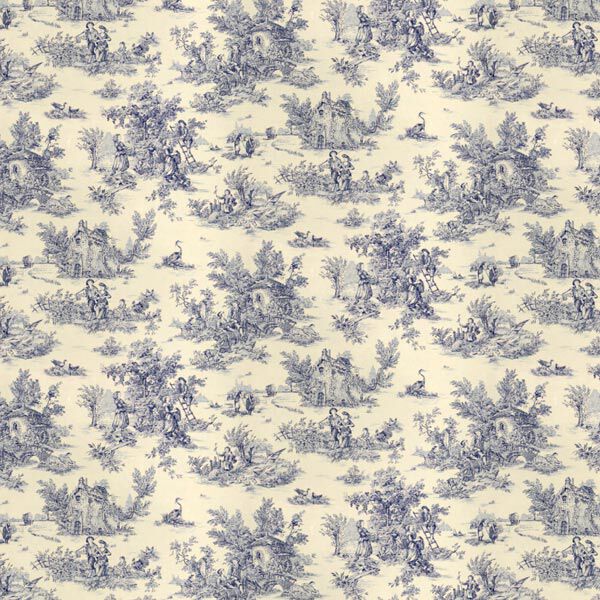 Tissu de décoration Pastorale 280 cm – bleu,  image number 1