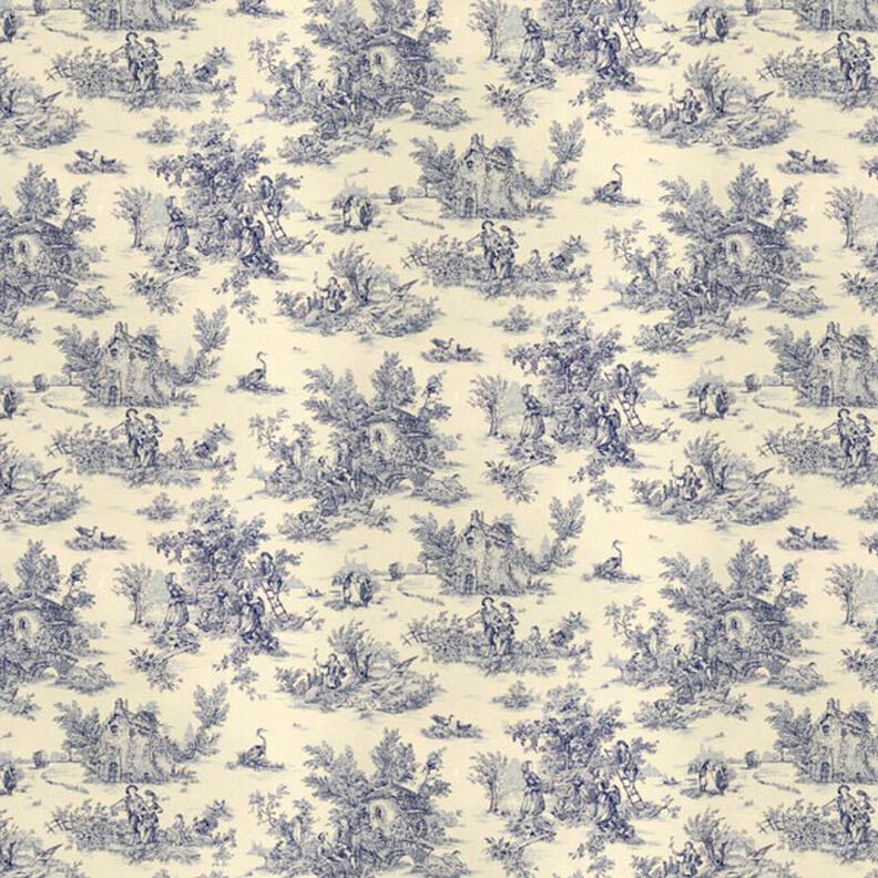 Tissu de décoration Pastorale 280 cm – bleu,  image number 1