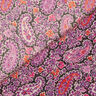 Crêpe mousseline Paisley – lilas rouge,  thumbnail number 4