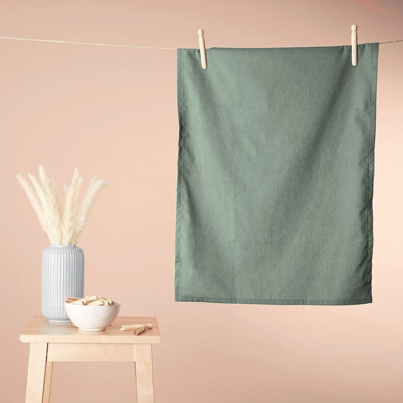 Tissu en coton Cretonne Uni – roseau,  image number 8