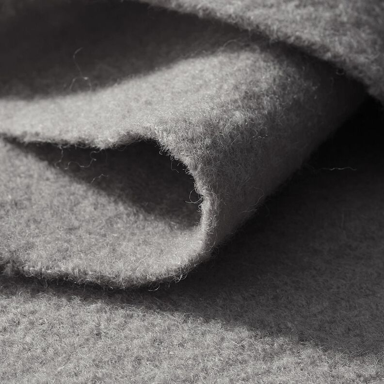 Loden de laine foulé – taupe foncé, image number 4