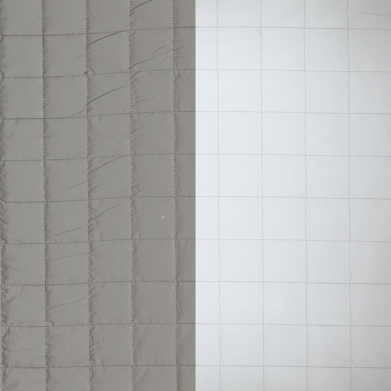 Tissu matelassé réfléchissant – gris,  image number 1