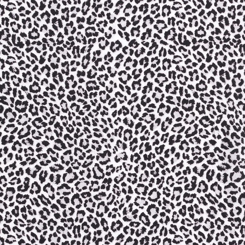 Viscose mélangée Imprimé léopard – gris,  image number 1