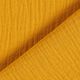 GOTS Tissu double gaze de coton | Tula – jaune curry,  thumbnail number 4
