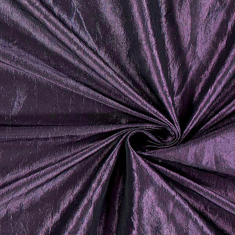 Tissu taffetas Crash – aubergine,  image number 1
