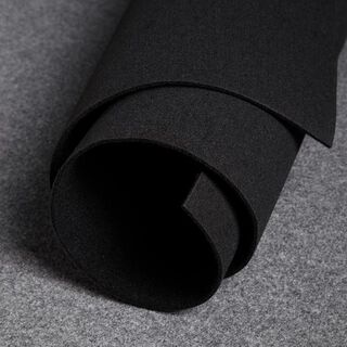 Feutrine 100 cm, épaisseur de 4 mm – noir, 