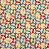 Tissu de décoration Gobelin Cercles et carrés – beige clair/bleu,  thumbnail number 1