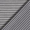 Tricot fin rayures étroites – argent ancien/blanc,  thumbnail number 4