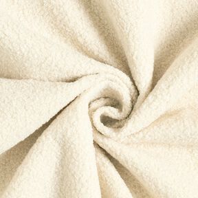 Tissu de revêtement Tissu peluche doux – nature, 