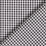 Popeline coton Petit carreaux Vichy, teints en fil – noir/blanc,  thumbnail number 6