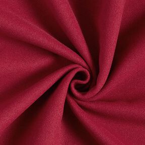 Tissu en polyester recyclé pour manteau – rouge bordeaux, 