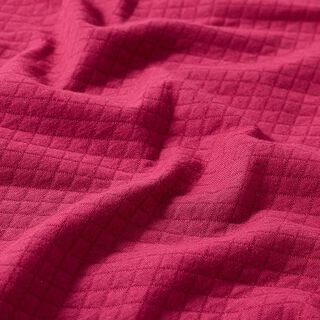 Jersey matelassé – framboise, 