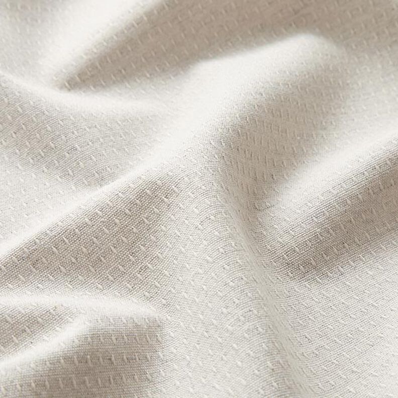 Tissu de décoration jacquard recyclé – argent,  image number 2