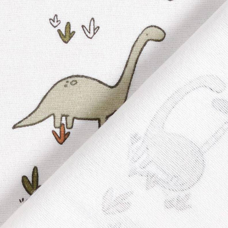 Flanelle coton Dinosaures – écru,  image number 5