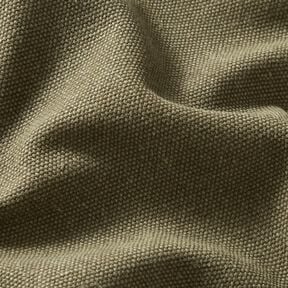 Tissu de décoration Canvas ciré – kaki,  Tissu de décoration Canvas ciré – kaki,