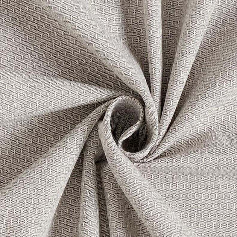 Tissu de décoration jacquard recyclé – gris, image number 1