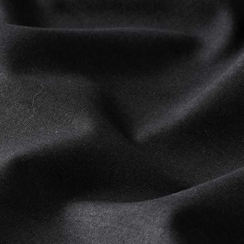 GOTS Popeline coton | Tula – noir,  image number 2
