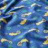 Jersey coton Caméléon – bleu jean/vert tilleul,  thumbnail number 2