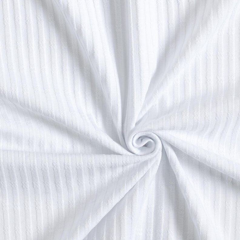 Jersey côtelé Modèle de tricot – blanc,  image number 3