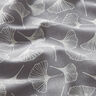 Tissu en coton Cretonne Ginkgo – gris,  thumbnail number 2