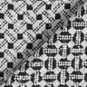 Tissu pour manteau petits carreaux – blanc/noir,  thumbnail number 5