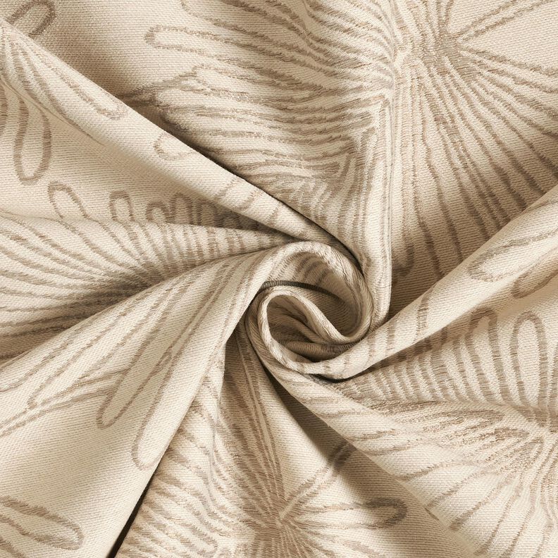 Tissu de décoration Jacquard Contours de feuilles – nature, image number 3