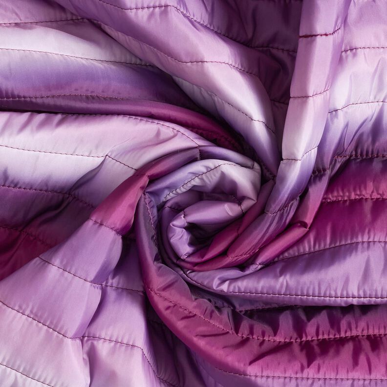 Tissu matelassé léger dégradé de couleurs – lavande, image number 3
