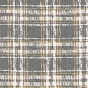 Flanelle coton Carreaux – gris/blanc, 