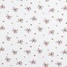 GOTS Jersey coton Fleurs éparses | Poppy Fabrics – blanc,  thumbnail number 1