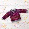 French Terry Sweat d’été Dégardé de couleurs léopard Impression numérique | by Poppy – pourpre/rouge,  thumbnail number 5