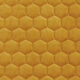 Tissu de revêtement velours matelassé nid d'abeille – moutarde,  thumbnail number 1