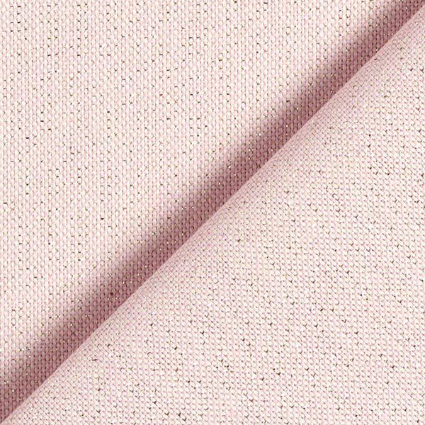 Tissu de décoration Semi-panama Lurex – rose,  image number 3