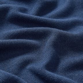 Tissu maille Mélange viscose super doux – bleu marine, 