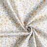 Tissu de décoration Satin de coton Mer de fleurs – noix de cajou/blanc,  thumbnail number 3