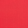 Popeline coton Petits pois – rouge/blanc,  thumbnail number 1