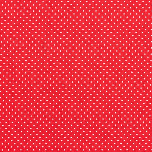Popeline coton Petits pois – rouge/blanc,  image number 1