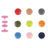 Boutons-pression [ 30 Pièces / Ø12 mm ] – rose,  thumbnail number 2