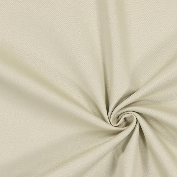 Tissu croisé en coton stretch – sable, image number 1
