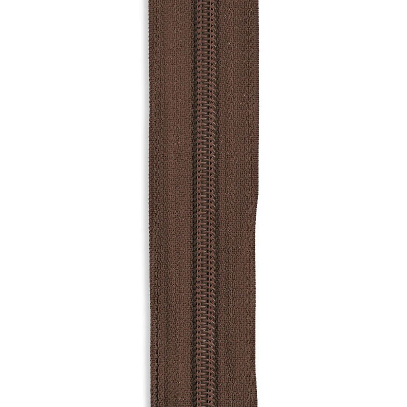 Fermeture éclair infinie [5 mm] Plastique | Prym – marron foncé,  image number 2