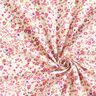 Popeline de coton Mille-fleurs – blanc/rose vif,  thumbnail number 3