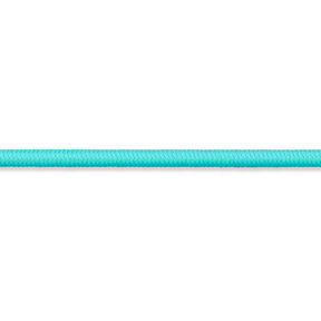 Cordelette en caoutchouc [Ø 3 mm] – bleu aqua, 